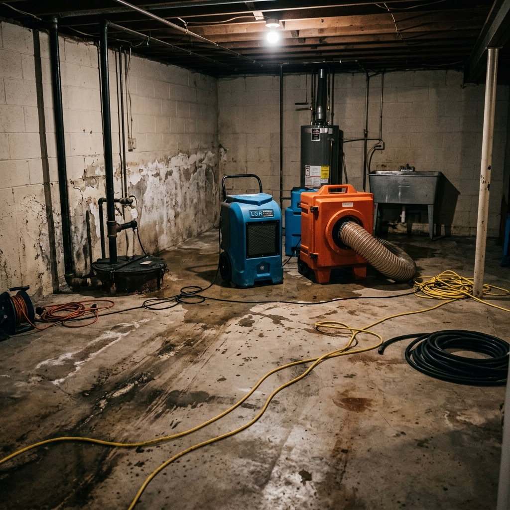Sewage and odor contamination cleanup in Alpharetta